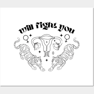 Will fight You: Feminist Tiger Women Posters and Art
